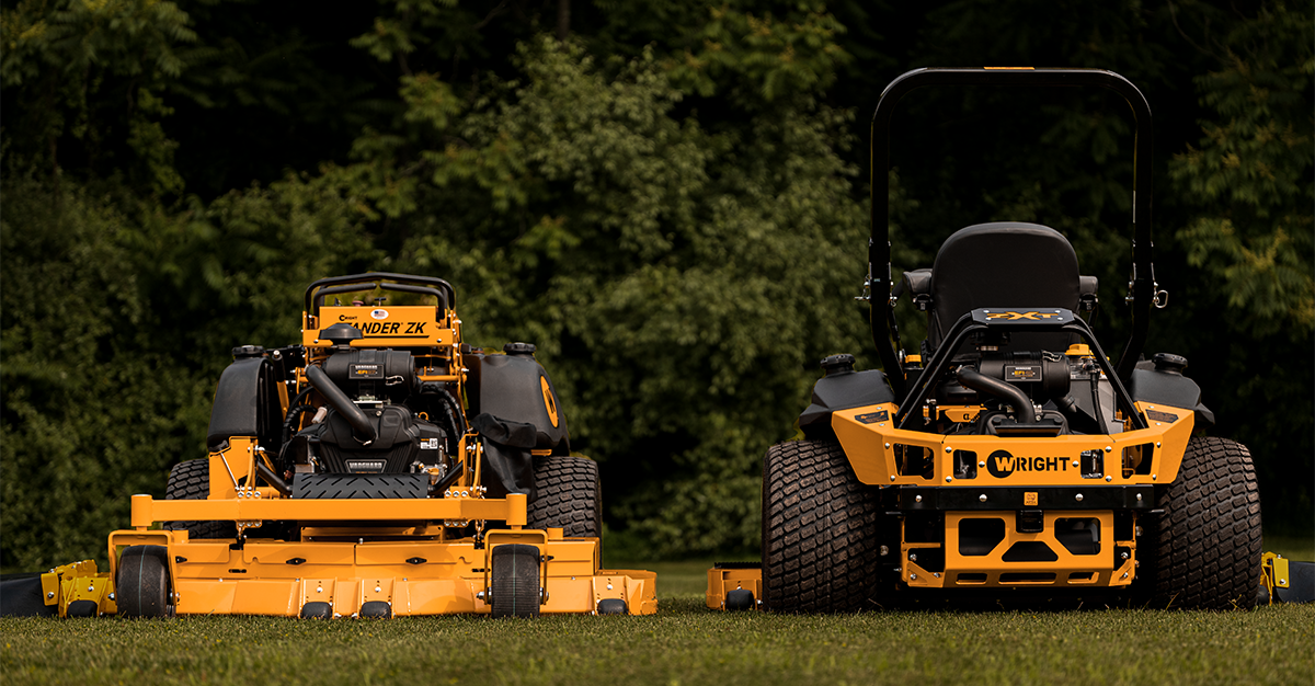 Wright Stander ZK and ZXT Mowers